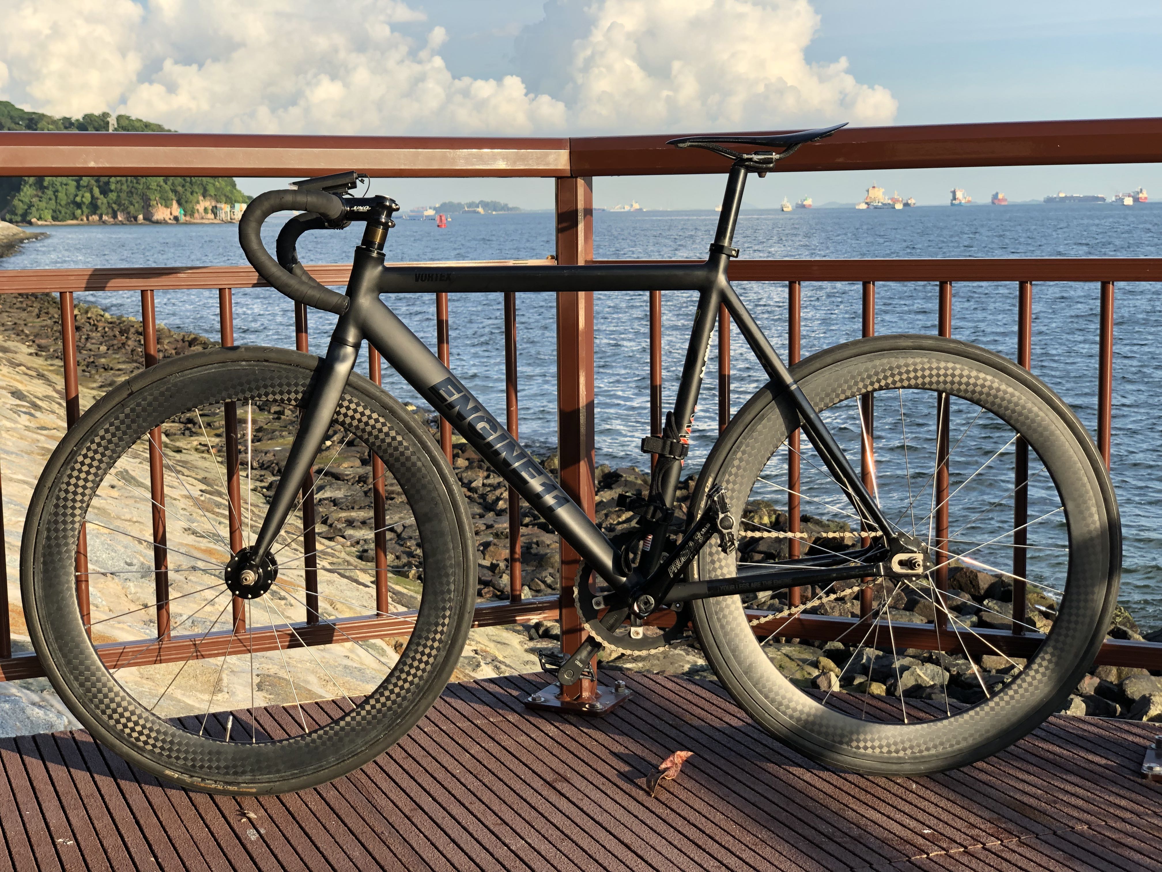 Engine 11 Vortex Blackout Frameset Sports Equipment Bicycles Parts Bicycles On Carousell