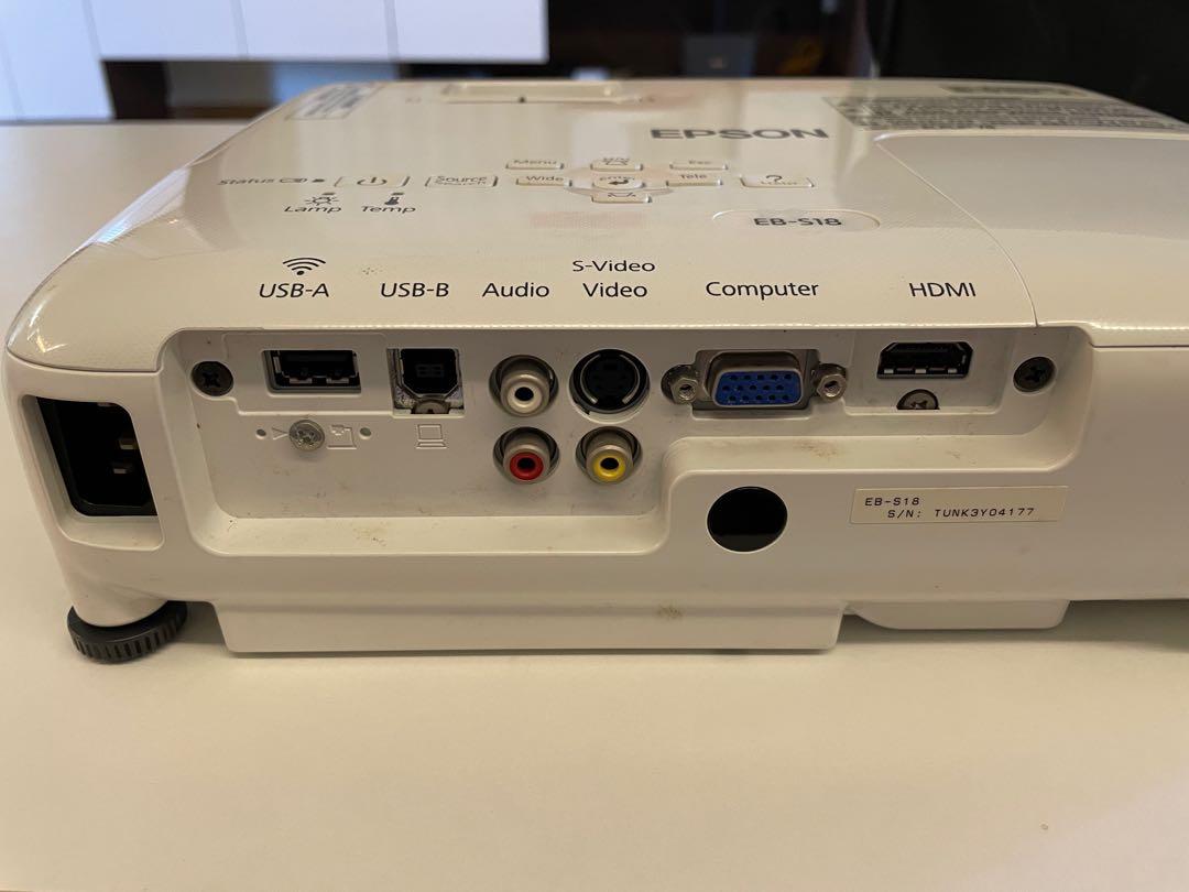 エプソン【EB-S18】 プロジェクター EPSON EB-S18 プロジェクター 本体のみ