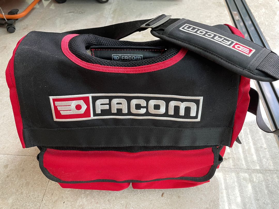 BS.SMB | Facom Fabric Tool Bag with Shoulder Strap 450mm x 180mm x 170mm |  Distrelec Switzerland