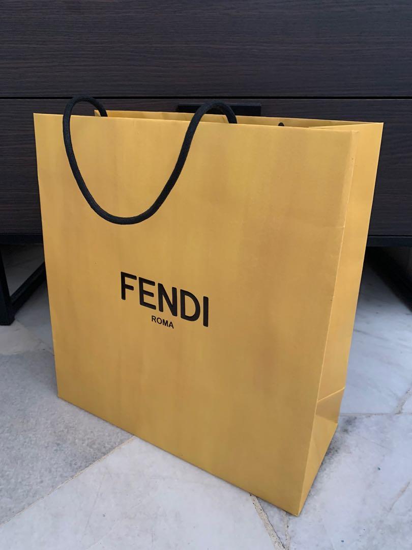 Fendi Paper Gift Bag L33CM W14CM H35CM