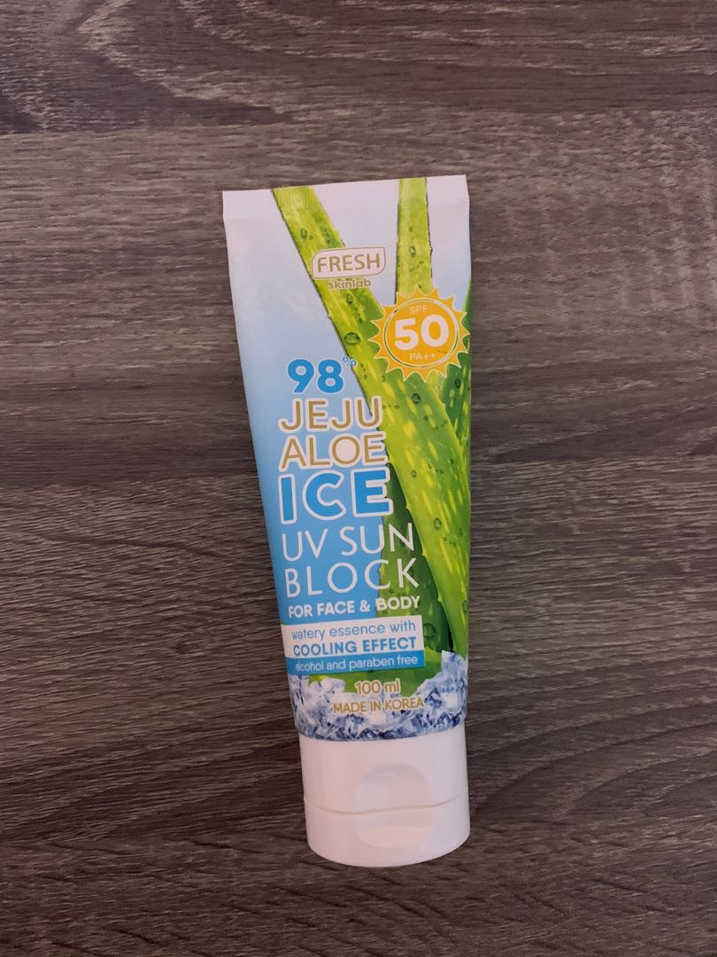 jeju aloe ice sunblock price