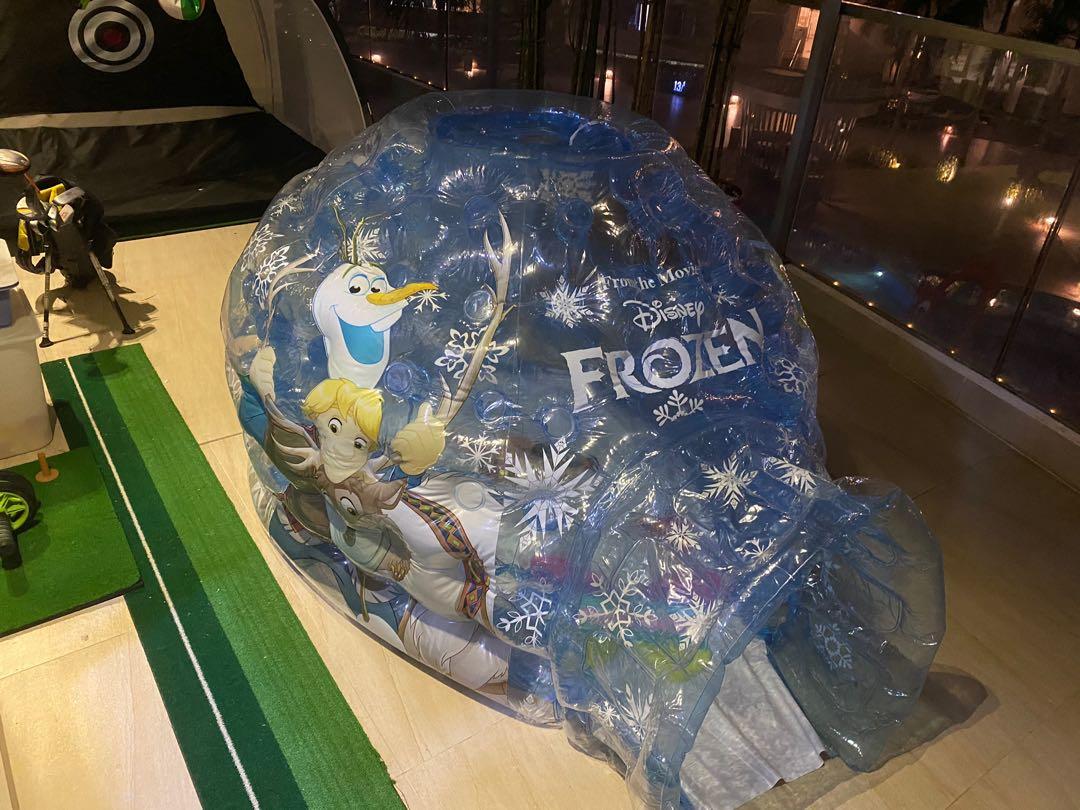 Frozen inflatable igloo, Hobbies & Toys, Toys & Games on Carousell