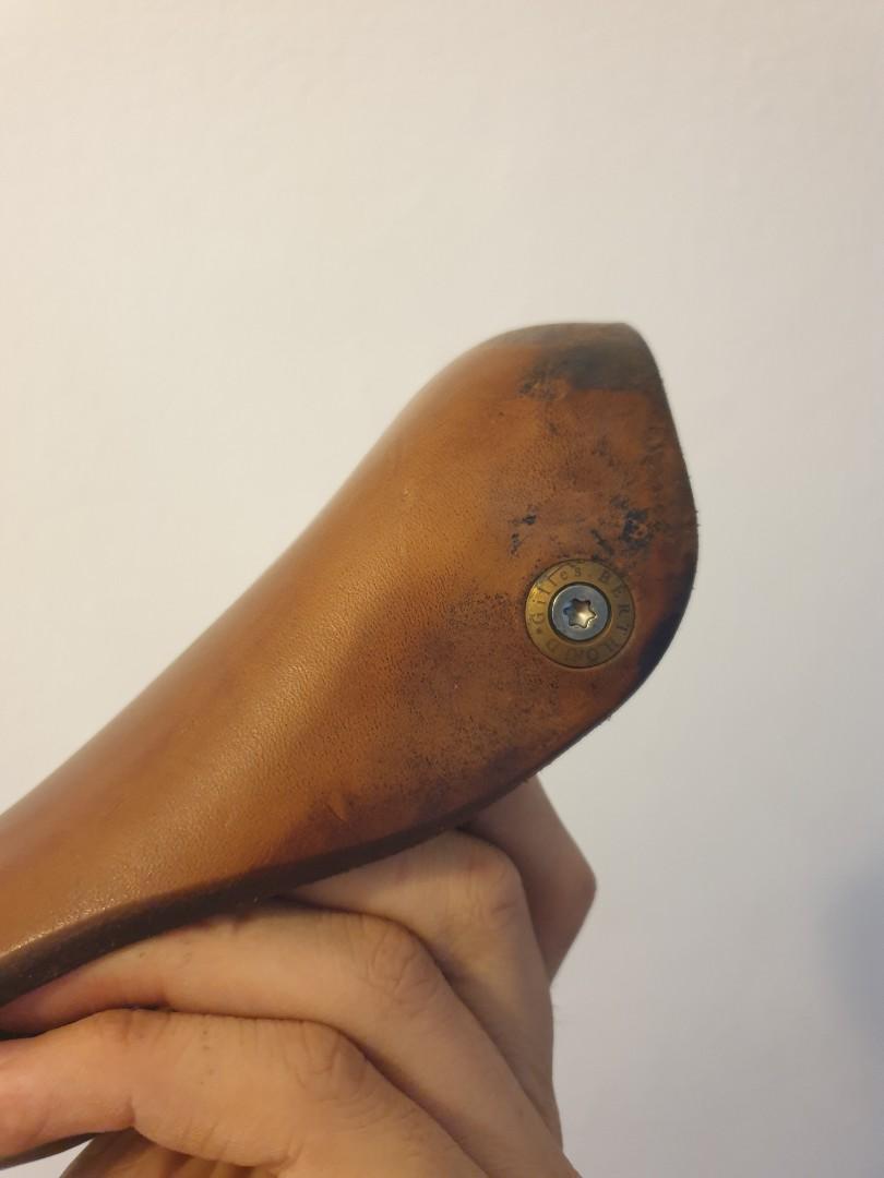 Selle Vélo DULCIOR N°87 Cuir Noir - Nos Années 1940/50 - Pour Vélo Cyclotourisme