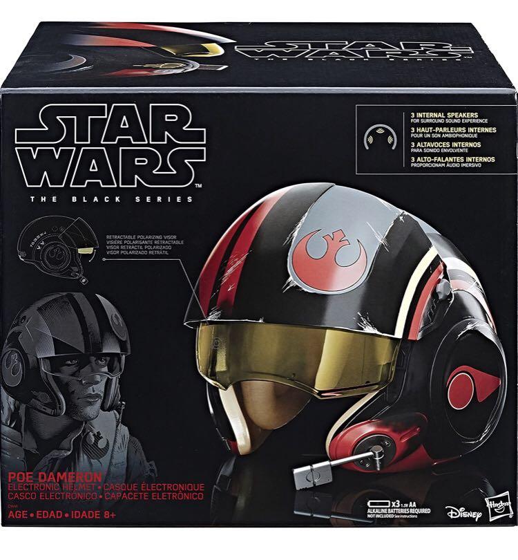 Star wars black discount series x wing helmet