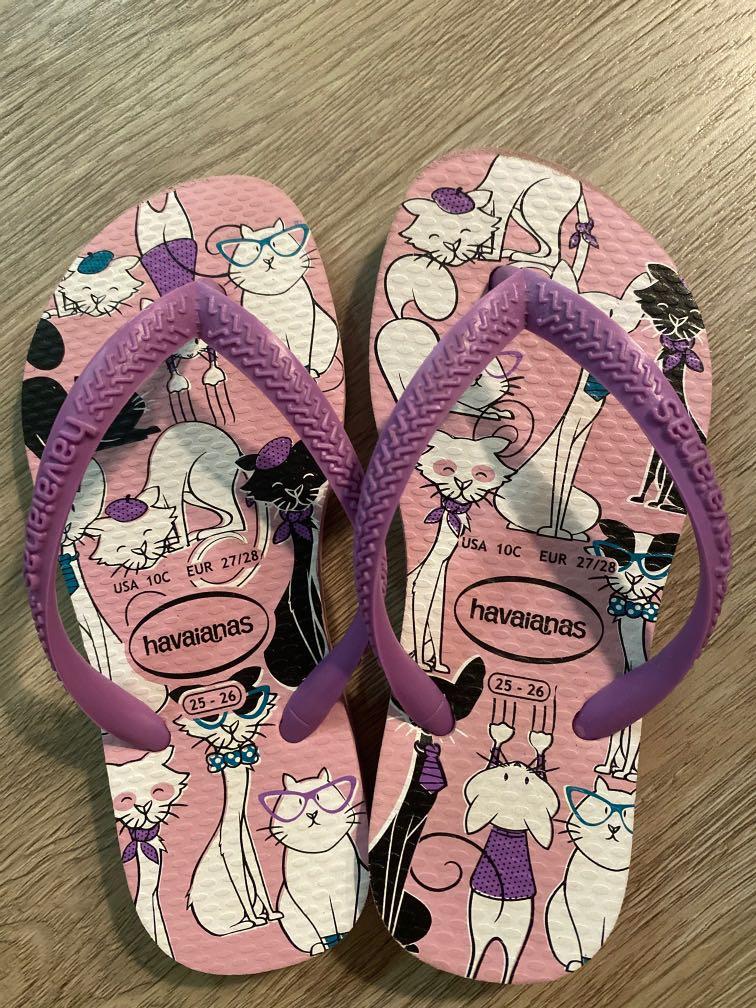 Havaianas cat flip flops outlet