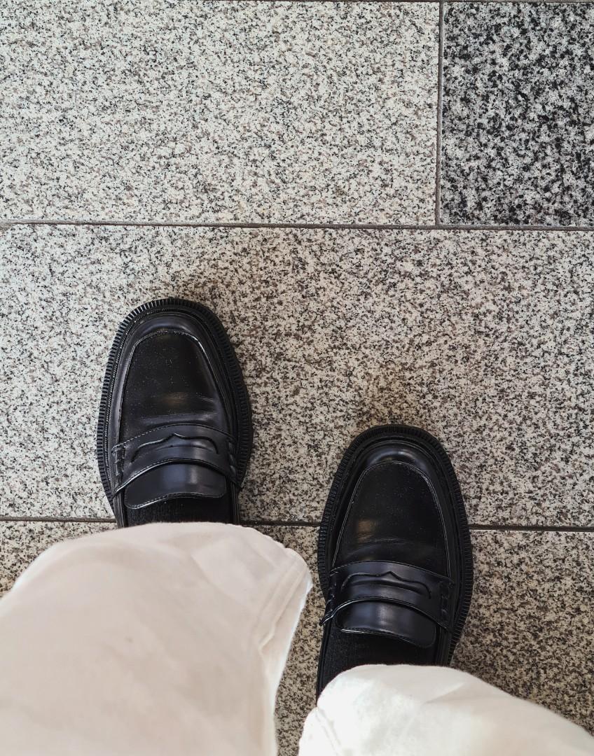 Chunky loafers hm clearance