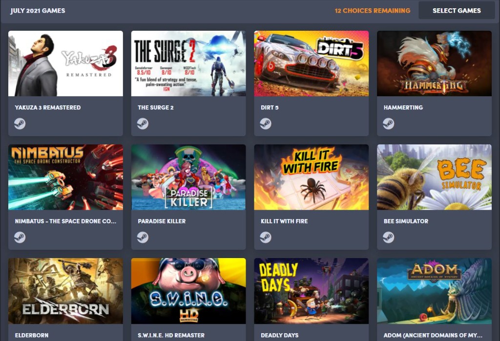 Updated Steam PC Games for Sale (from Humble Bundle), Video Gaming