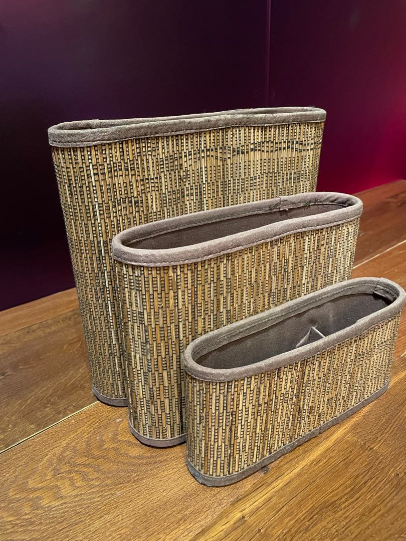 IKEA Bamboo File Organizer, Furniture & Home Living, Home Improvement