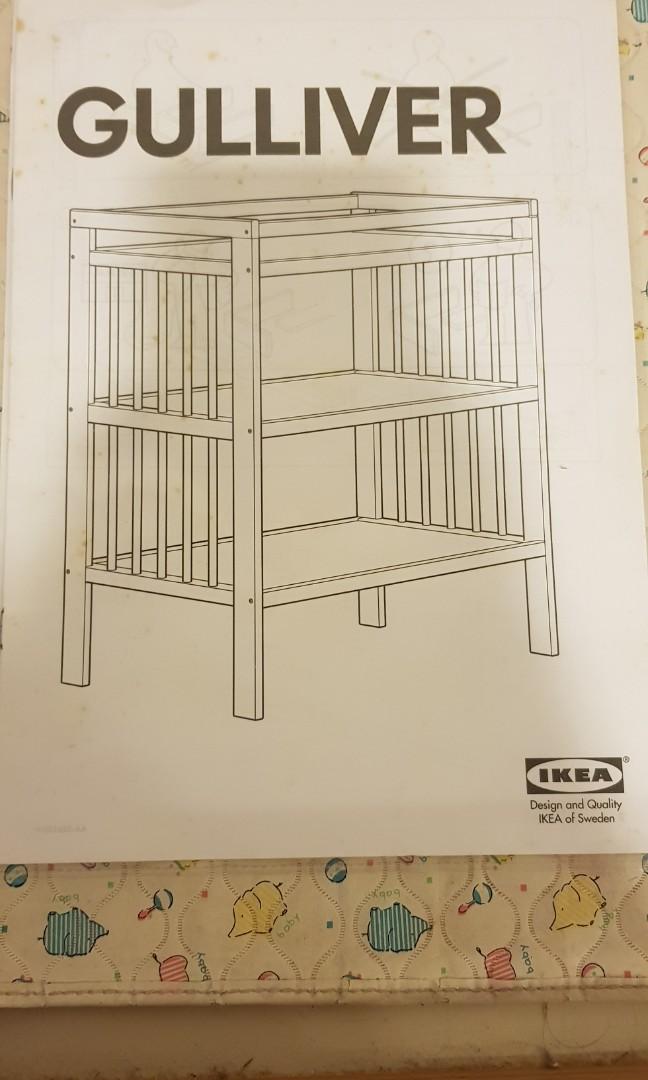 Ikea Gulliver Changing Table for Baby, Babies & Kids, Baby Nursery & Kids Furniture, Changing