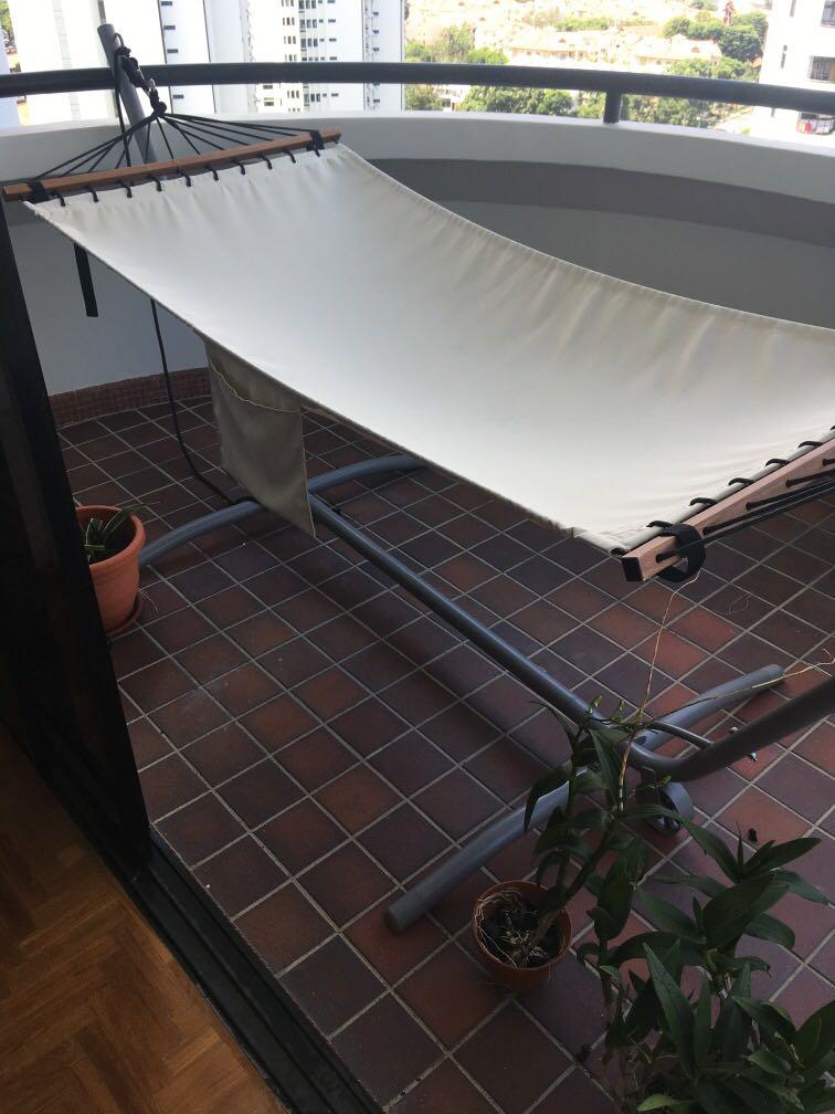 IKEA hammock and stand, Furniture & Home Living, Furniture, Other Home