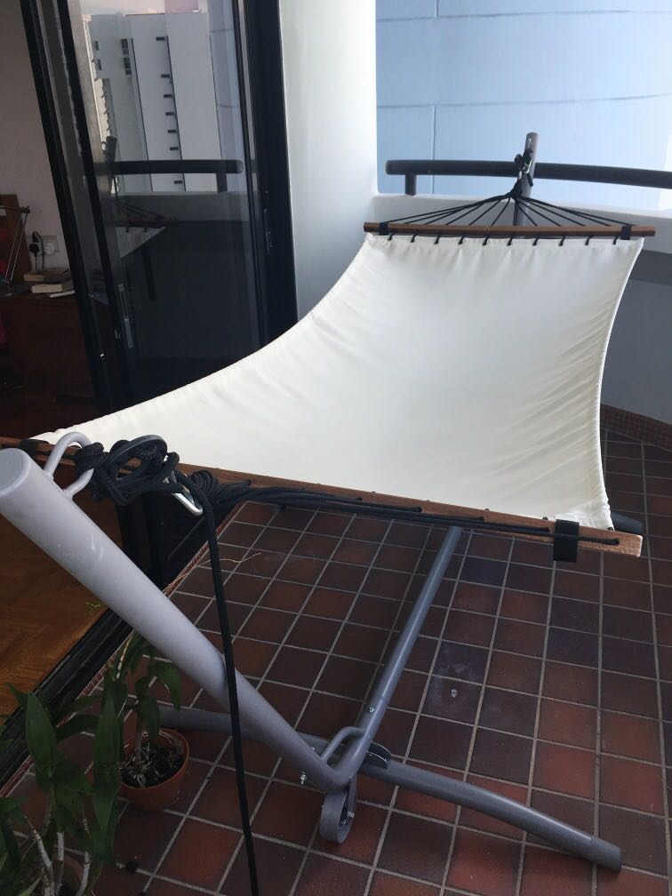 IKEA hammock and stand, Furniture & Home Living, Furniture, Other Home