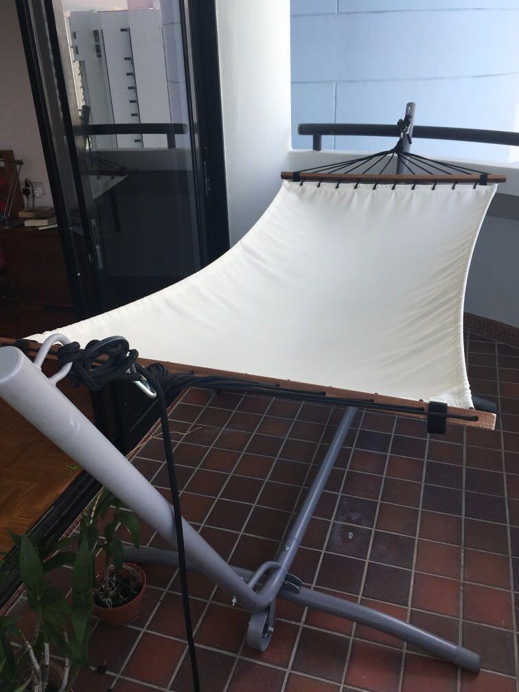 IKEA hammock and stand, Furniture & Home Living, Furniture, Other Home