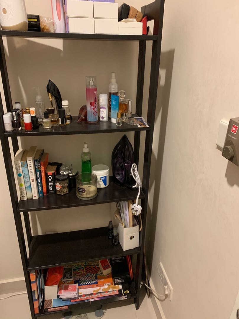 IKEA wooden shelf, Furniture & Home Living, Furniture, Shelves