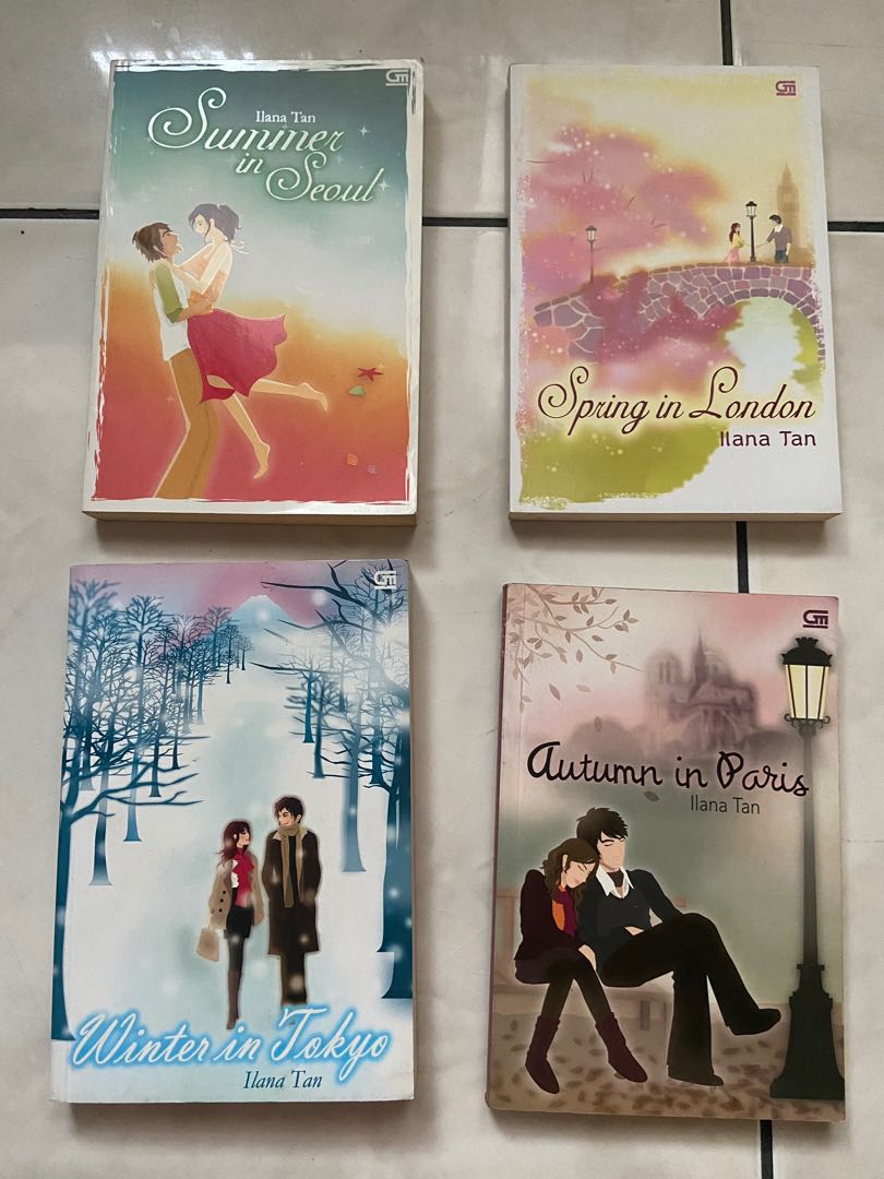 Ilana Tan Novel Summer In Seoul Spring in London Winter in