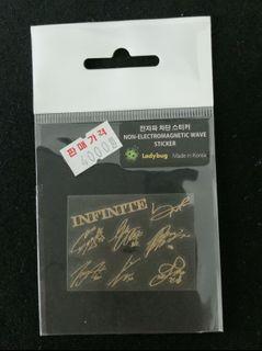 INFINITE Golden Non-Electromagnetic Wave Signature Stickers