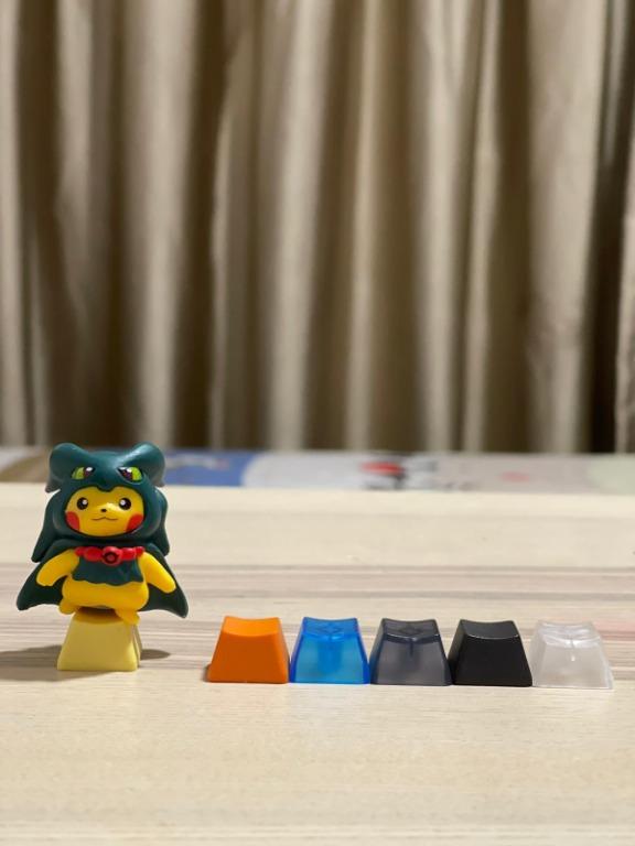 [In-Stock] Customized Mechanical Cute Keycap Pokemon Pikachu cosplay ...