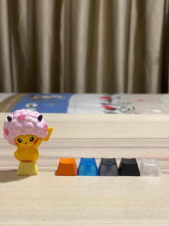 [In-Stock] Customized Mechanical Cute Keycap Pokemon Pikachu cosplay ...