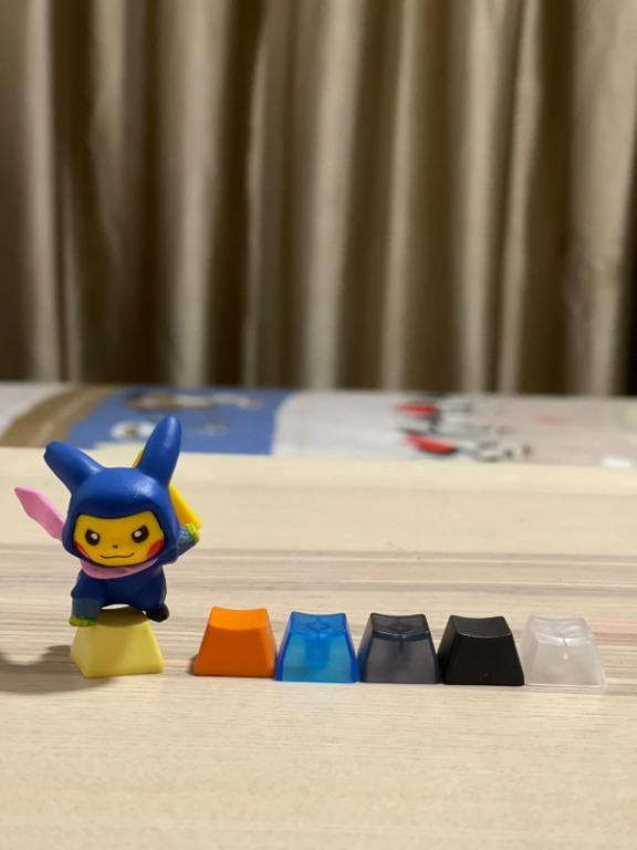 [In-Stock] Customized Mechanical Cute Keycap Pokemon Pikachu cosplay ...