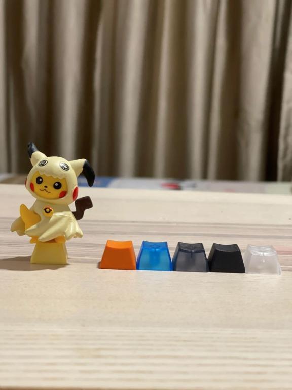 [In-Stock] Customized Mechanical Cute Keycap Pokemon Pikachu cosplay ...