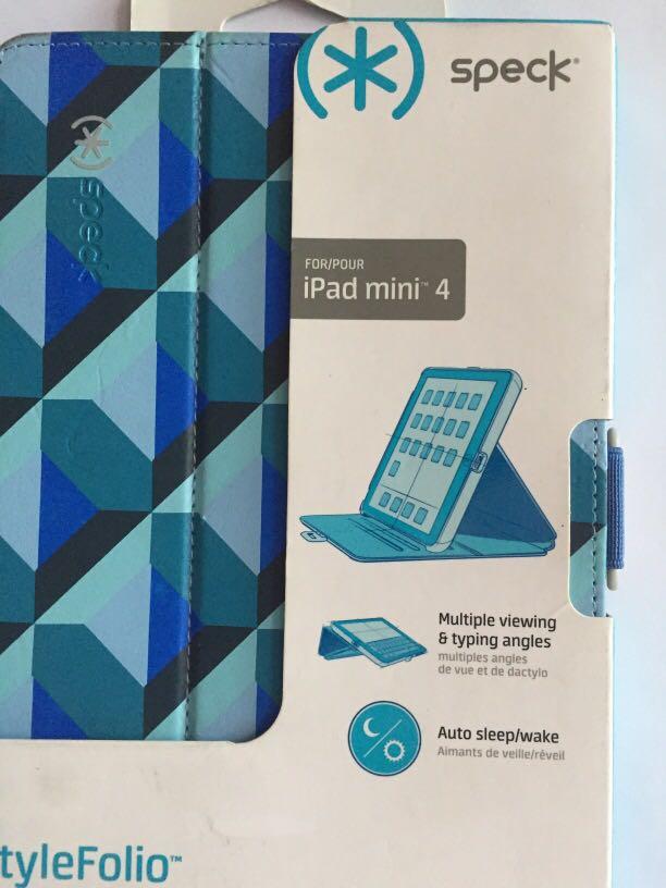 ipad mini 4 case original from US (Category: Cases & Sleeves) located in Pasay City. Submitted by redgiftshop (Listing ID 1106071143, Image 2). Description: Multiple viewing & typing angles auto sleep/ wake directly bought in US product code: CL.