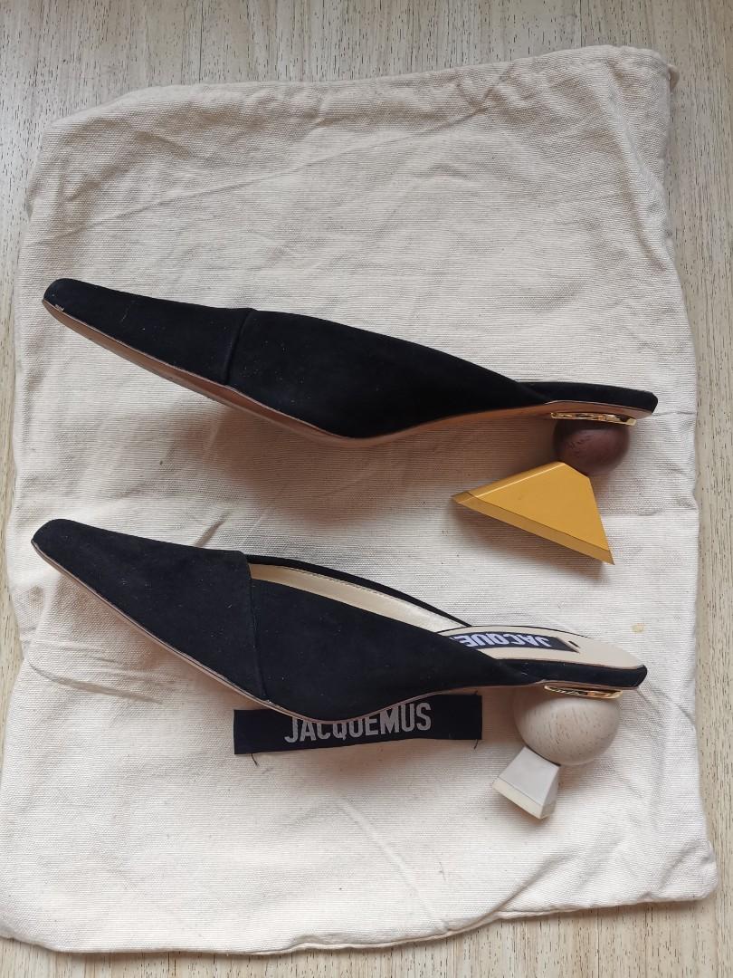 Jacquemus heels slides sandals sz 7
