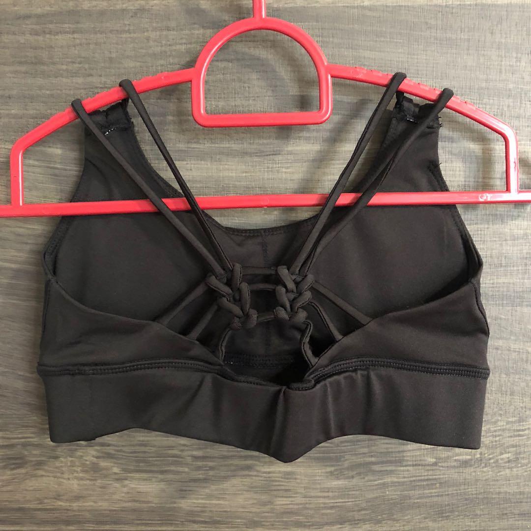 Jed North Black Strappy Back Lola Sports Bra - XS Extra Small, Women's  Fashion, Activewear on Carousell