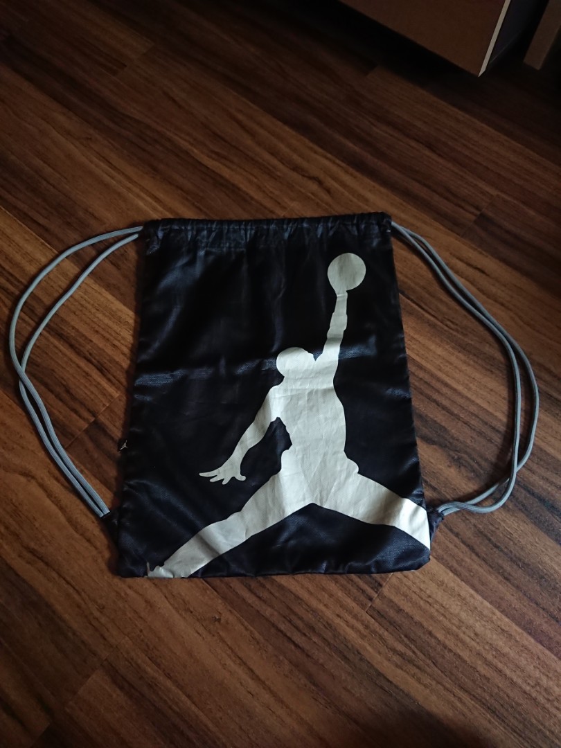 jordan drawstring bag