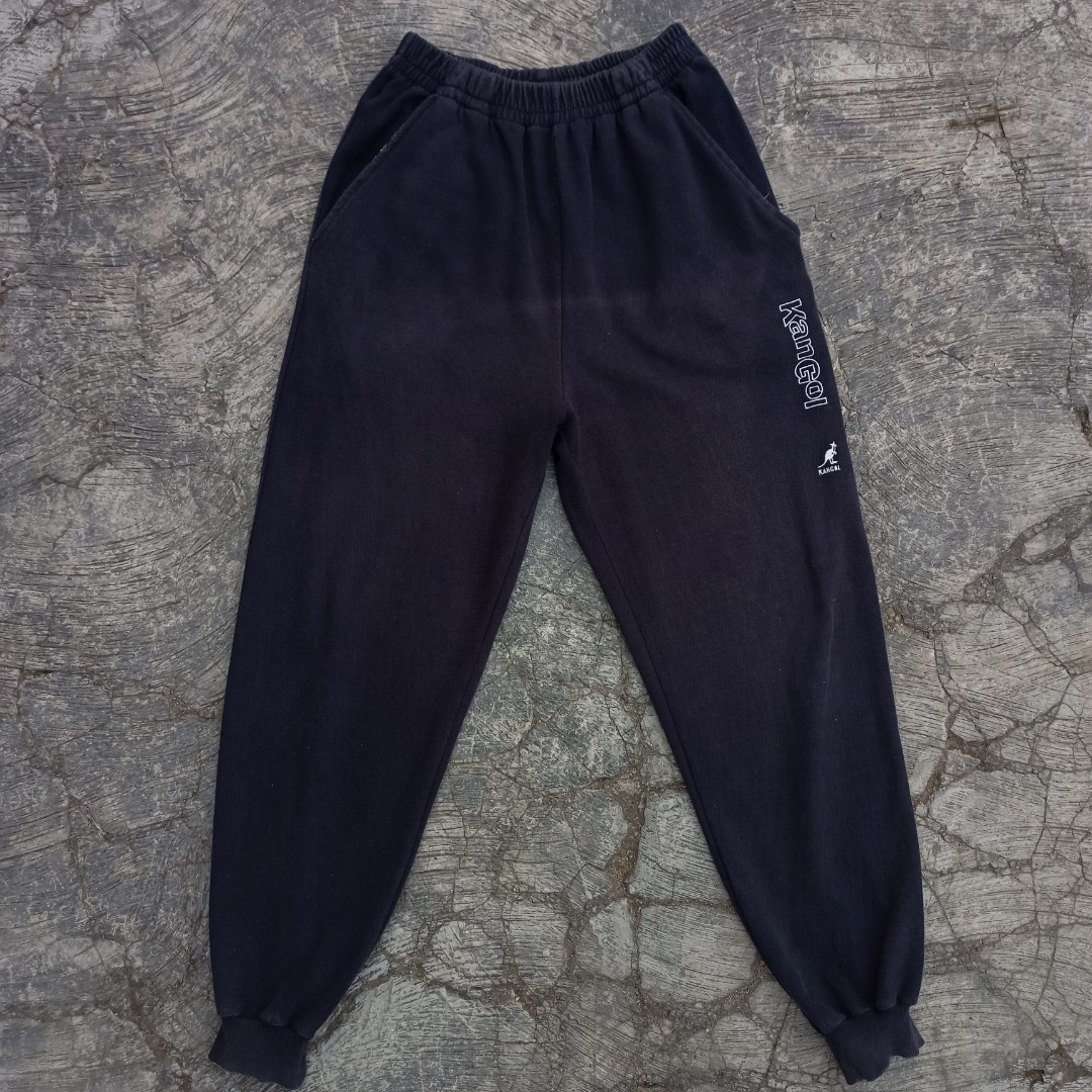 KANGOL Jogger Sweatpants, Fesyen Pria 