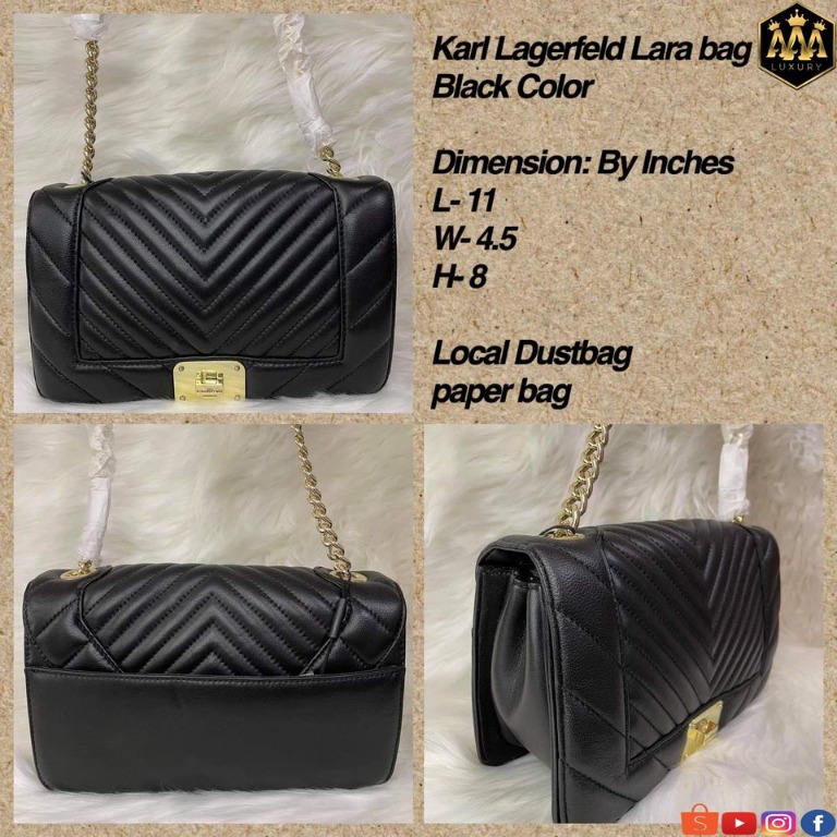 Karl lagerfeld lara bag shop