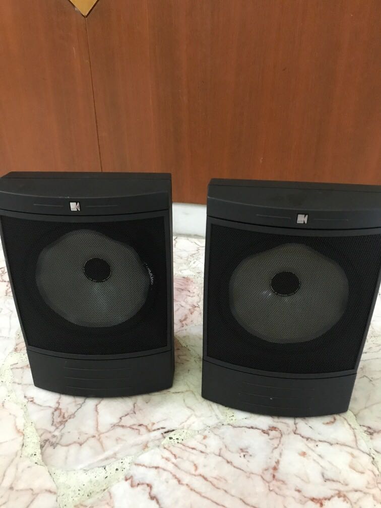 KEF Q85s magnetically shielded surround speakers