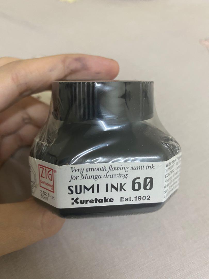 Kuretake Zig Manga Comic Sumi Ink 60 1010new Books Stationery Stationery On Carousell