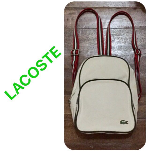 Lacoste outlet small backpack