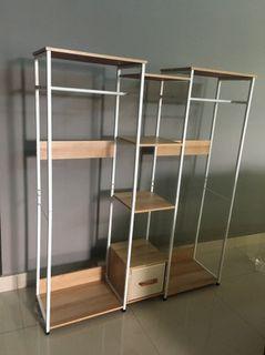 Large Capacity Clothes Rack Simple Wardrobe Hanging Cabinet