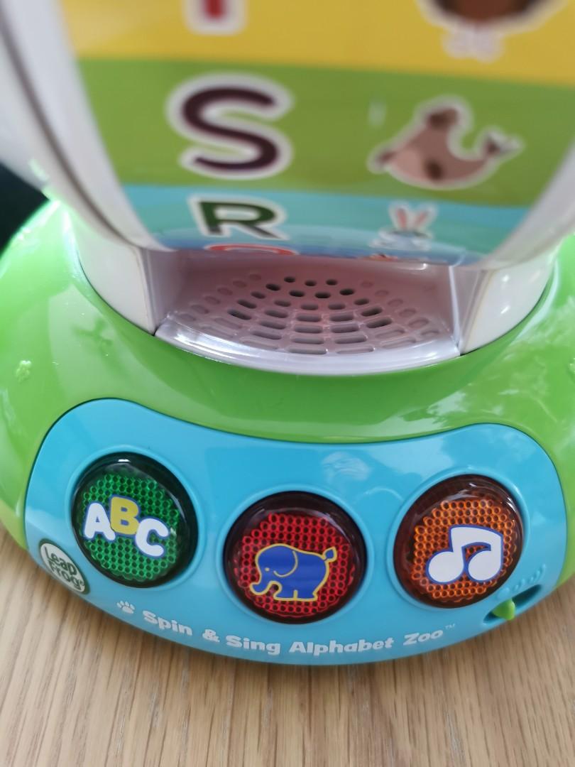 Leap Frog Alphazoo Spinner Babies Kids Infant Playtime on Carousell