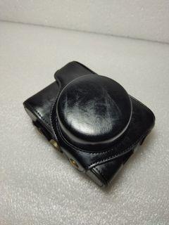 Leather camera case