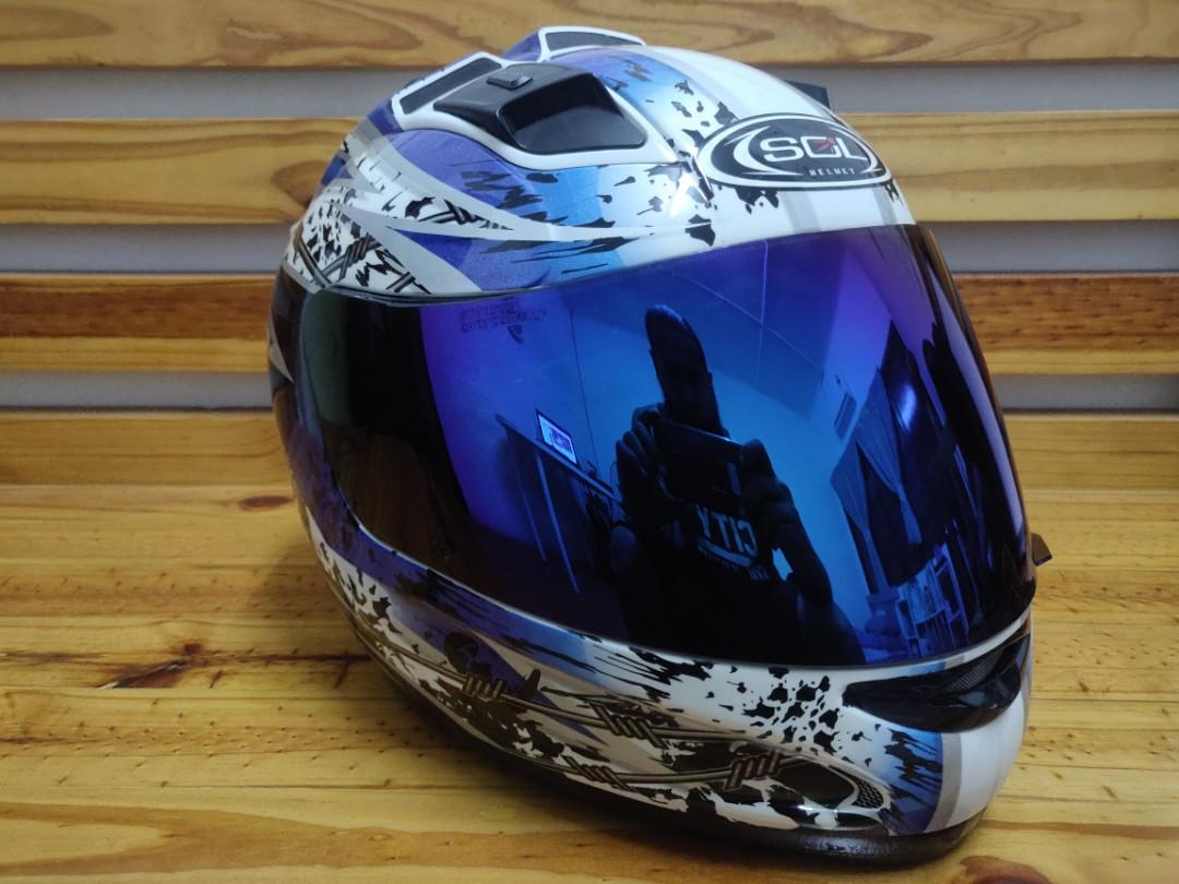Sol led helmet online