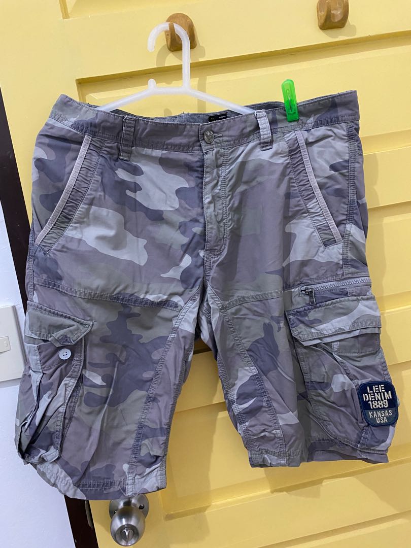 Lee camouflage cargo shorts clearance