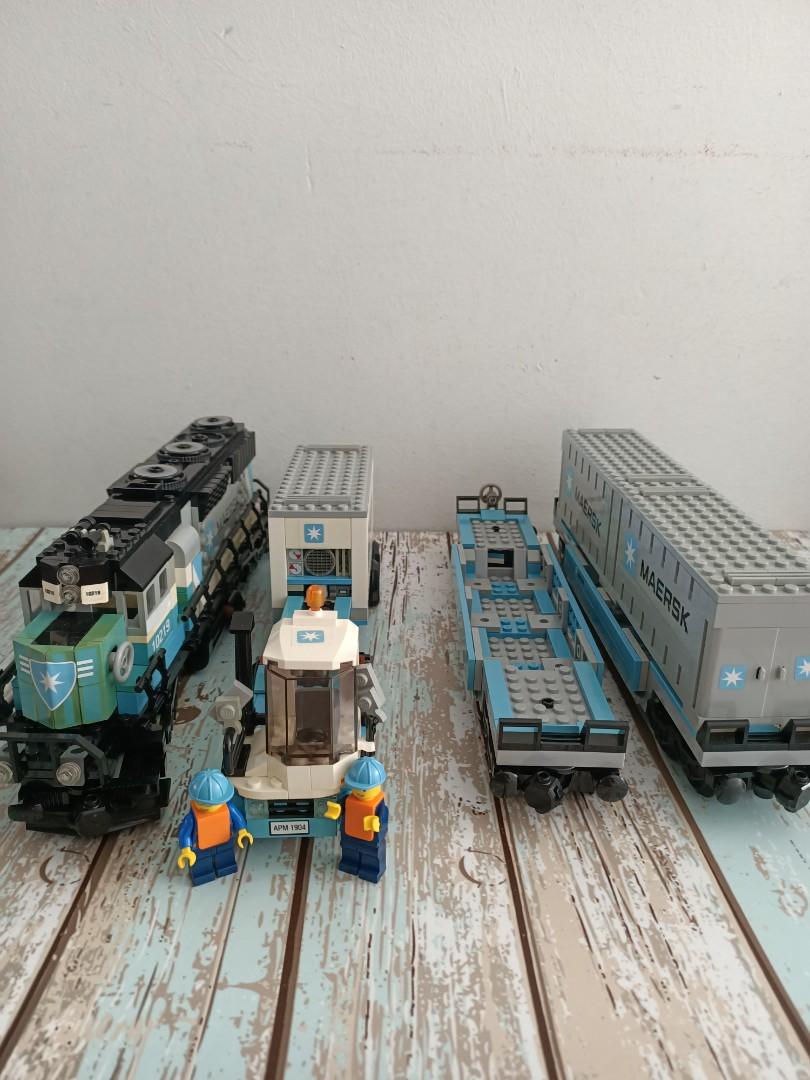 Lego 10219 Maersk Train, Hobbies & Toys, Toys on Carousell