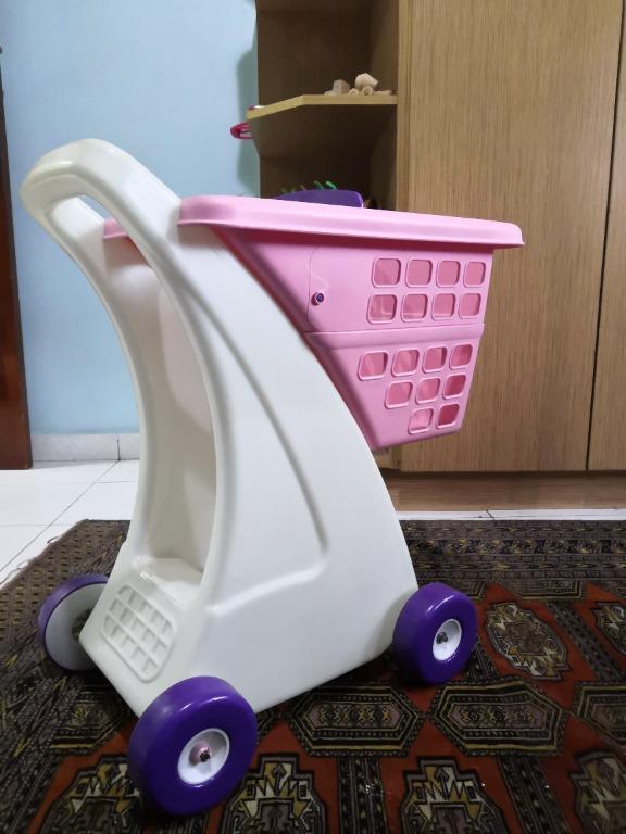 Little tikes shopping trolley pink clearance