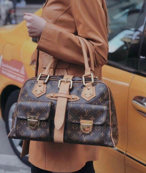 Louis Vuitton Manhattan Monogram PM Brown satchel