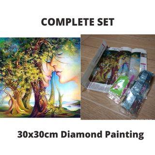 Lover Tree 5D Round Full Drill Diamond Painting Rhinestone Embroidery DIY