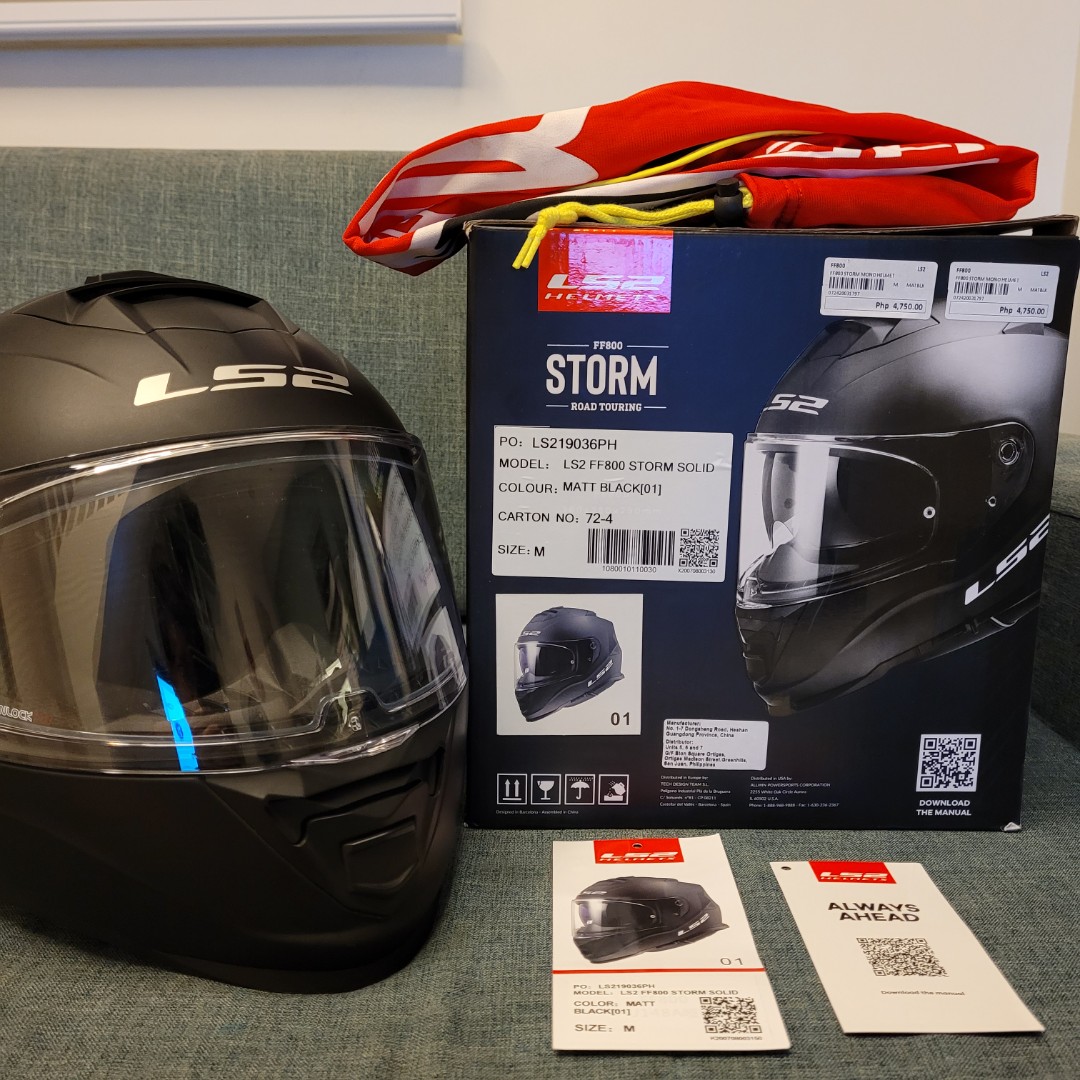 Ls2 dual deals visor helmet