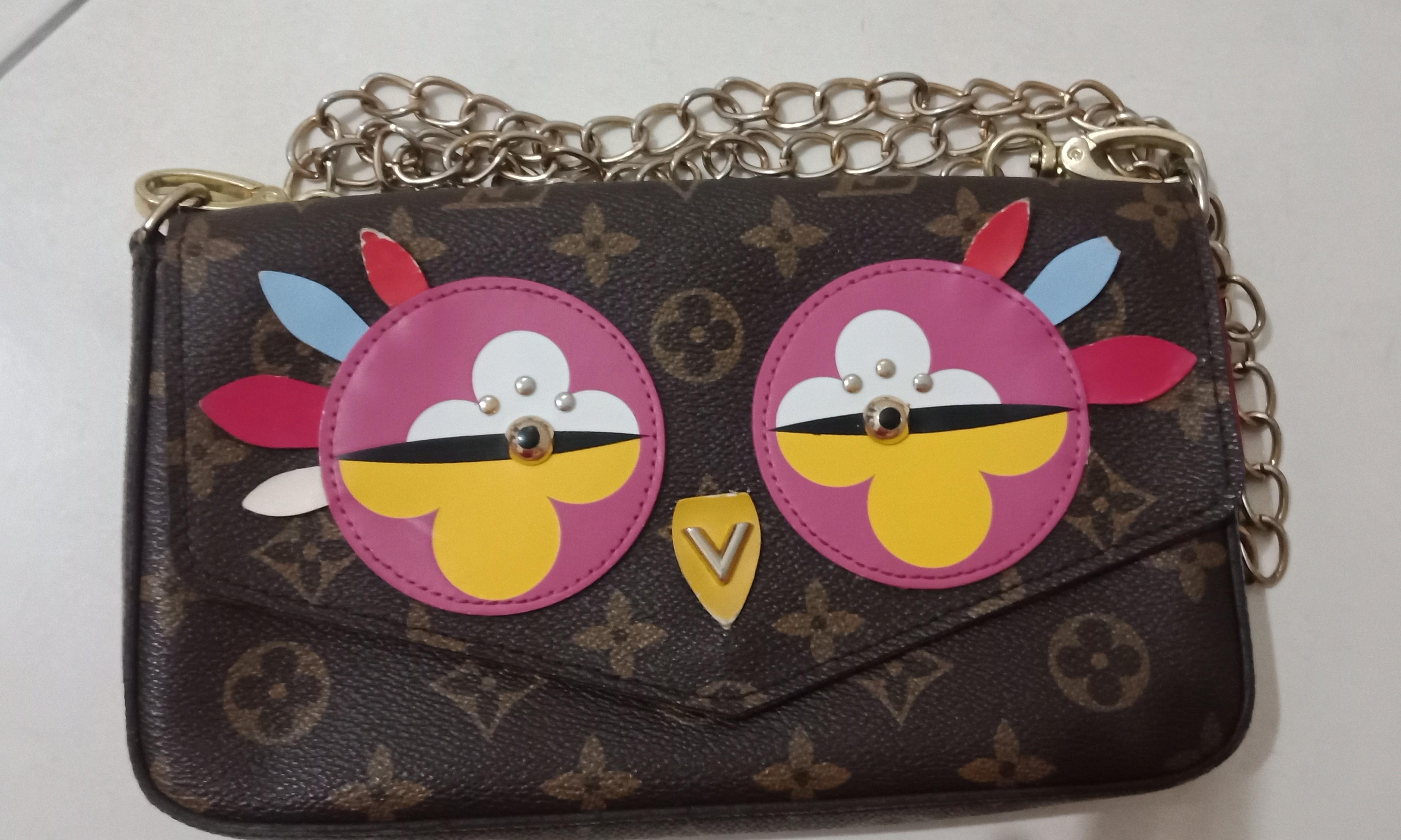LV Owl Sling Bag, Luxury, Bags & Wallets on Carousell