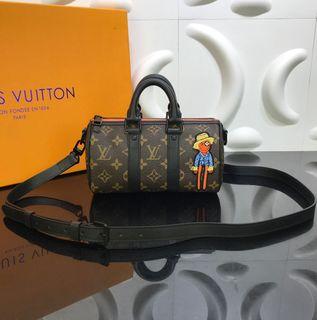 Louis Vuitton Keepall XS Damier Distorted Cowhide Leather (Black