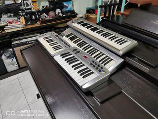 M audio 02 usb midi keyboard conroller piano