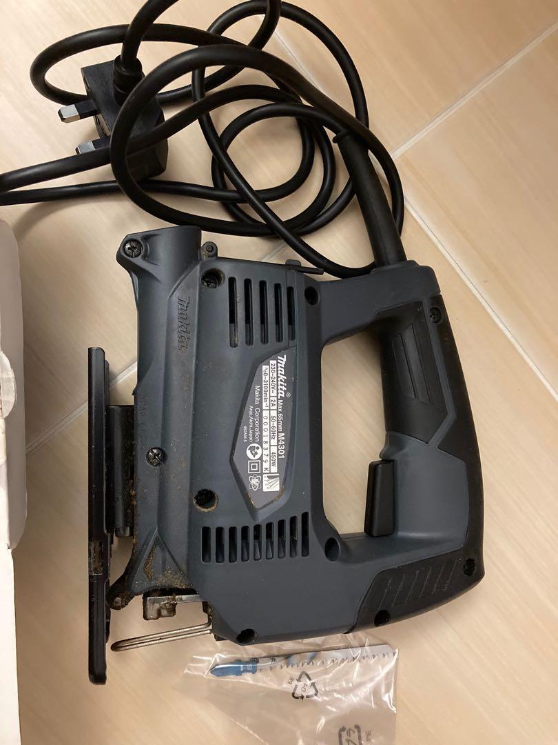 Makita corded jig saw power tool, Furniture & Home Living, Home