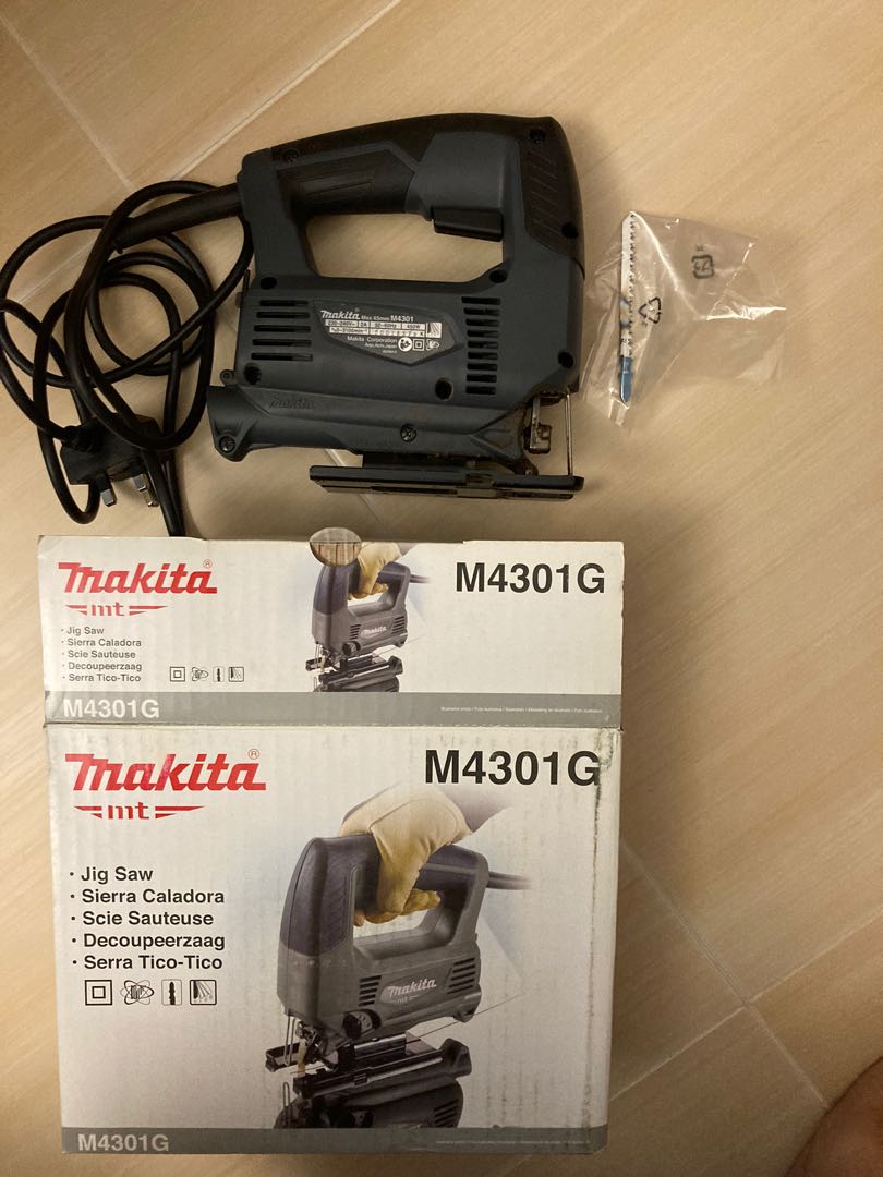 Makita corded jig saw power tool, Furniture & Home Living, Home