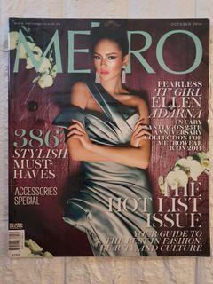 Metro Magazine October 2014 Ellen Adarna