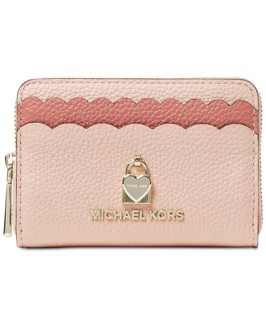 Michael kors scalloped deals wallet