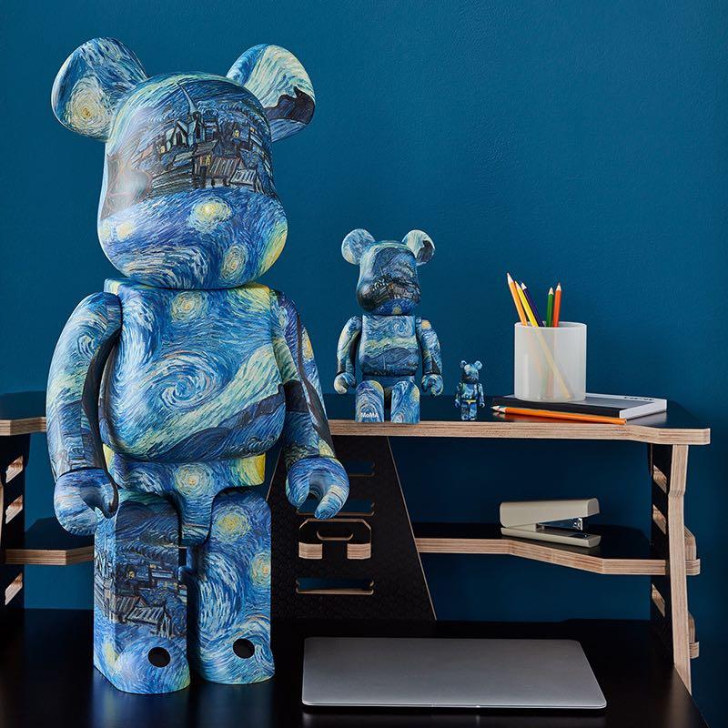 MoMA x MEDICOM TOY Vincent Van Gogh 梵高the starry night 星夜Be